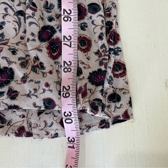 New! Free People some like it hot tan floral print romper jumpsuit 22659 - Picture 15 of 16